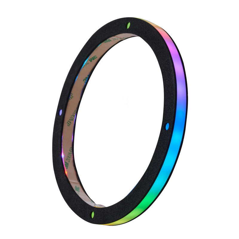 DS18 6.5in Digital LED Speaker Ring w/ Digital LED lights 1/2in Spacer Depth