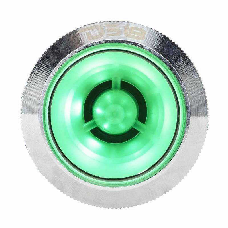 DS18 2.3in Super Bullet Tweeter 100 Watts RMS 1in Titanium Vc 4 ohm RGB LED Lights