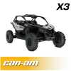Rugged Radios Can-Am Mav X3 Comp Comm Kit w/BT 2-Way Radio STX Stereo / M1 VHF Bus Band / Dash Mount