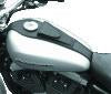 Mustang 11-13 Harley Blackline,12-17 Slim/Slim S Wide Touring Solo Seat w/DBR Diamond - Black