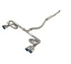 Remark 2022+ Honda Civic Hatchback Sport Touring FL1 (Link Loop)Cat-Back Exhaust Burnt Stainless Tip