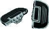 Kuryakyn Premium Ribbed Floorboards Without Adapter Chrome