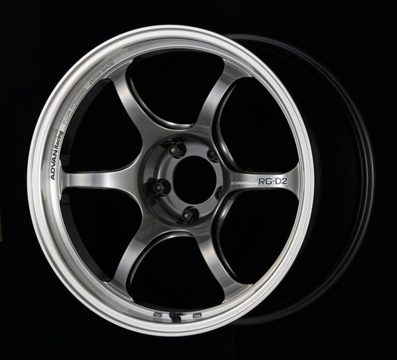 Advan RG-D2 18x10.5 +24 5x120 Machining and Racing Hyper Black Wheel