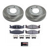Power Stop 94-96 Ford F-150 Front Semi-Coated Rotor Kit