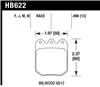 Hawk Wilwood DLS 6812 DTC-30 Brake Pads