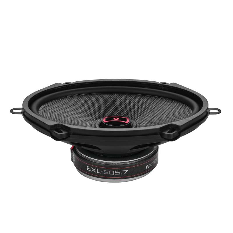 DS18 5x7in 120 Watts RMS 3 ohm 2-Way Coaxial Speakers And Component System w/ Fiberglass Cone