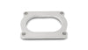 Vibrant T304 SS 4 Bolt Flange for 3.5in O.D. Oval tubing