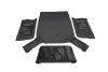 Rampage 04-06 Jeep Wrangler(TJ) Unlimited OEM Replacement Soft Upper Doors - Black Denim