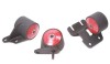 Innovative 90-93 Integra B-Series Black Steel Mounts 60A Bushings (Auto Trans)