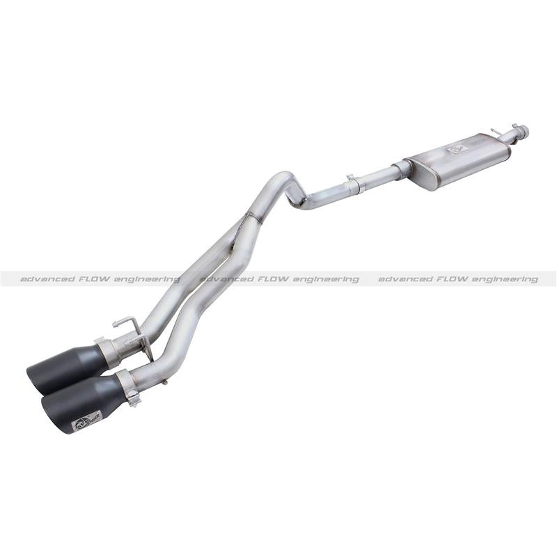 aFe Rebel Exhausts Cat-Back SS w/Polished Tip 16 Toyota Tacoma V6-3.5L