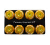 NRG Fender Washer Kit w/Color Matched M8 Bolt Rivets For Plastic (Rose Gold) - Set of 8