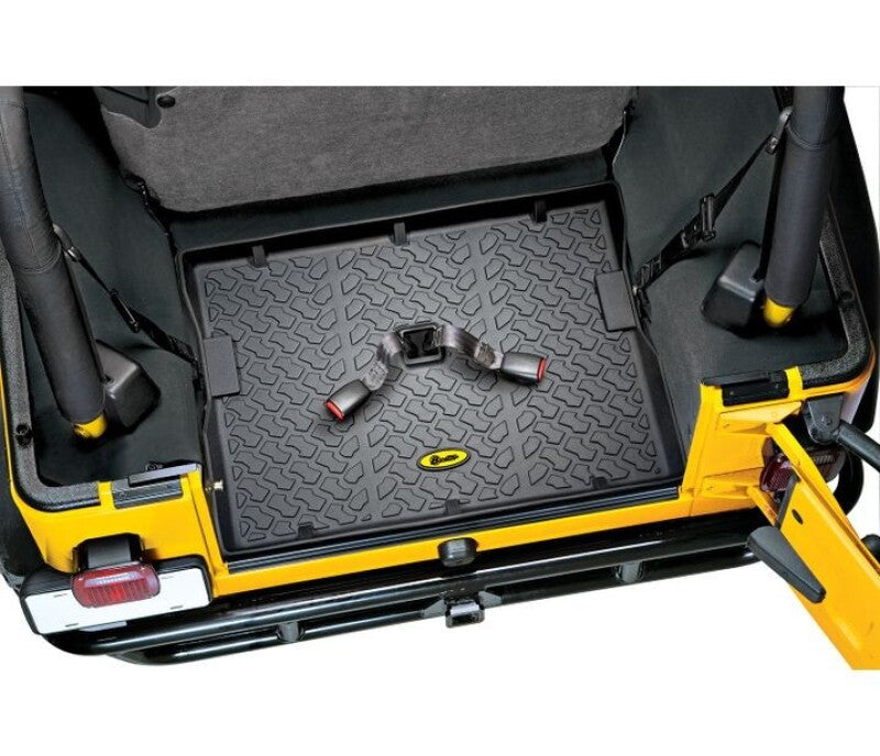 Bestop 76-86 Jeep Cj7 / 87-95 Wrangler YJ / 97-06 Wrangler TJ Rear Cargo Liner (Black)