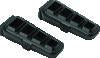 Kuryakyn Dillinger Pegs Without Adapter Black