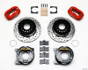 Wilwood Forged Dynalite P/S Park Brake Kit Drilled Red Chevy 12 Bolt-Spec 3.15in Brng Staggered mt