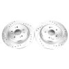 Power Stop 15-19 Acura TLX Rear Evolution Drilled & Slotted Rotors - Pair