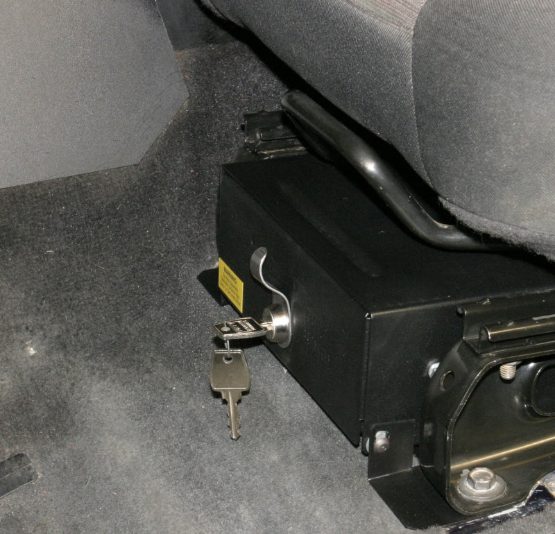 Tuffy Jeep Wrangler Underseat Drawer Nonflip Seat W/ Keyed Lock