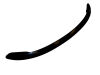 Husky Liners 11-15 Ford Explorer (Excl. Sport) Aeroskin Hood Protector - Smoke