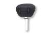 Mustang 23-26 Harley CVO Road Glide, Street Glide, Deluxe ST Driver Backrest Blk w/ Sky Blue Thread
