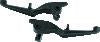 Kuryakyn Trigger Lever Set 17-20 Touring Gloss Black