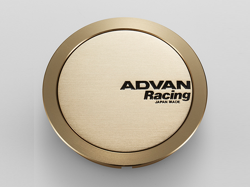 Advan 73mm Full Flat Center Cap - Bronze Alumite
