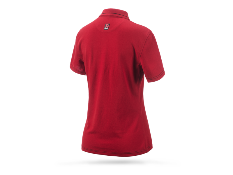 Akrapovic Corpo Polo Red Womens - XL