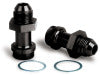 Moroso Fuel Inlet Fitting -8An Fuel Line - 2 Pack