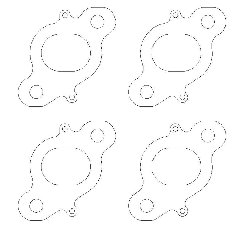 Cometic Nissan CA18 DET .030 inch DOHC Exhaust Gasket (4 pcs per Kit)