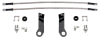 Wilwood 15-21 Toyota 4Runner Flexline Kit 14in M10-1.00 IF 1/8-27 NPT w/ Bracket