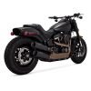 Vance & Hines HD Softail 18-22 Fatbob Hi-Output S/O Black Slip-On Exhaust