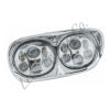 Letric Lighting LED Headlight Dual 5.75in Chrome