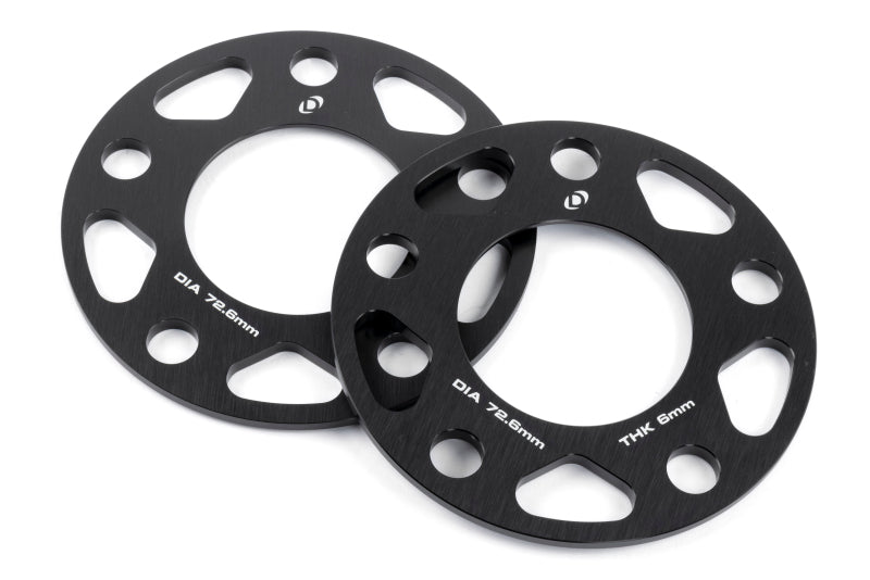 Dinan Wheel Spacers - 5x120 - 72.6mm CB - 6mm Thick (Set of 2)