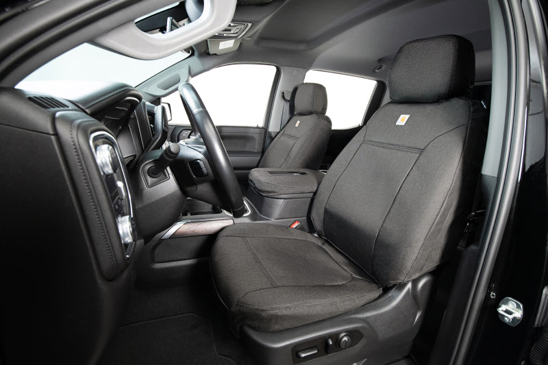 Covercraft 15-20 Ford F-150 Carhartt Super Dux PrecisionFit Custom 1st Row Seat Covers - Gravel