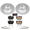 Power Stop 99-05 Porsche 911 Front Z23 Evolution Sport Coated Brake Kit