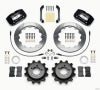 Wilwood Dynapro Radial Rear Kit 12.88in 2006-2007 Subaru WRX w/Lines