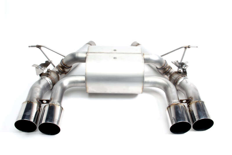 Dinan 15-20 BMW M3/M4 (F80/F82/F83) Free Flow Axleback Exhaust System - Polished Tips