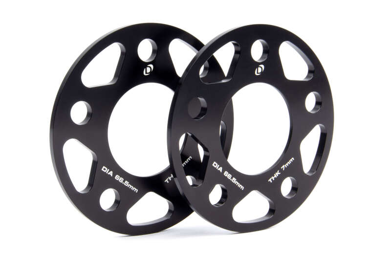 Dinan Wheel Spacers - 5x112 - 66.5mm CB - 7mm Thick (Set of 2)