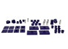 SuperPro 1962-1974 MG MGB Base Front and Rear Suspension Bushing Kit