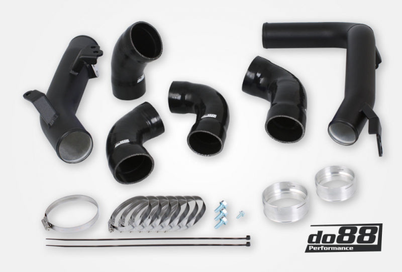 do88 Volvo S60 V60 XC60 V90 S90 XC90 SPA Pressure Pipes Diesel do88 Intercooler Black Hoses