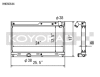 Koyo 93-95 Mazda RX-7 1.3L Turbo Radiator