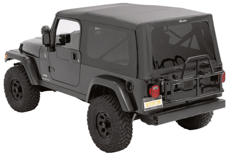 Bestop 04-06 Jeep Wrangler TJ Unlimited Supertop (Premium Black Twill)