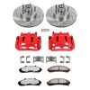 Power Stop 97-01 Mercury Mountaineer Front Z36 Truck & Tow Kit w/Cals