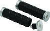Kuryakyn Dillinger Grips 1in Silver