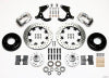Wilwood Forged Dynalite Front Kit 12.19in Drilled Polished 55-57 Chevy