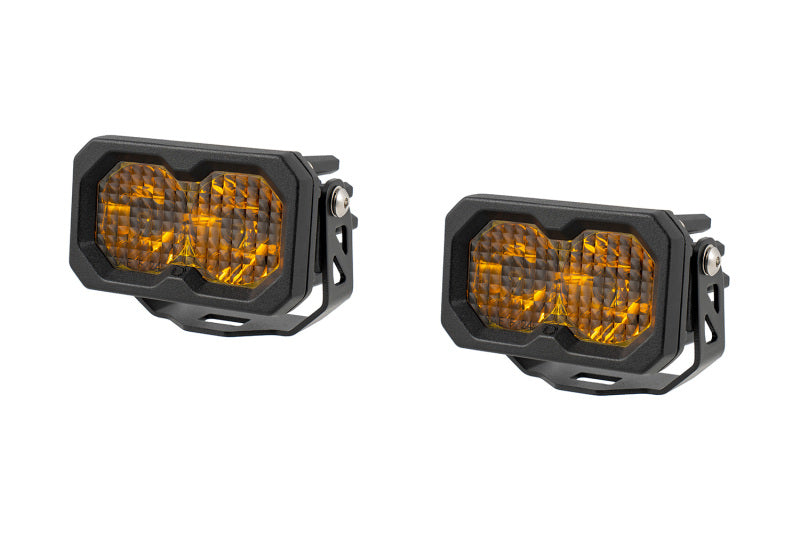 Diode Dynamics C2 2.0 Sport Yellow Driving Standard ABL (pair)