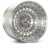 Vossen LCX-04 24x14 - 8x165.1 - ET75 - Mega Deep - 125.1 - Brushed Gloss Clear Wheel