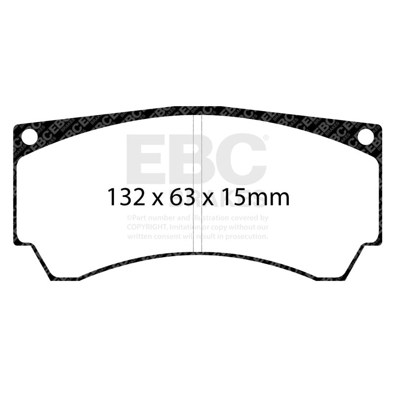 EBC Racing Alcon Mono4 Caliper RP-X Race Pads