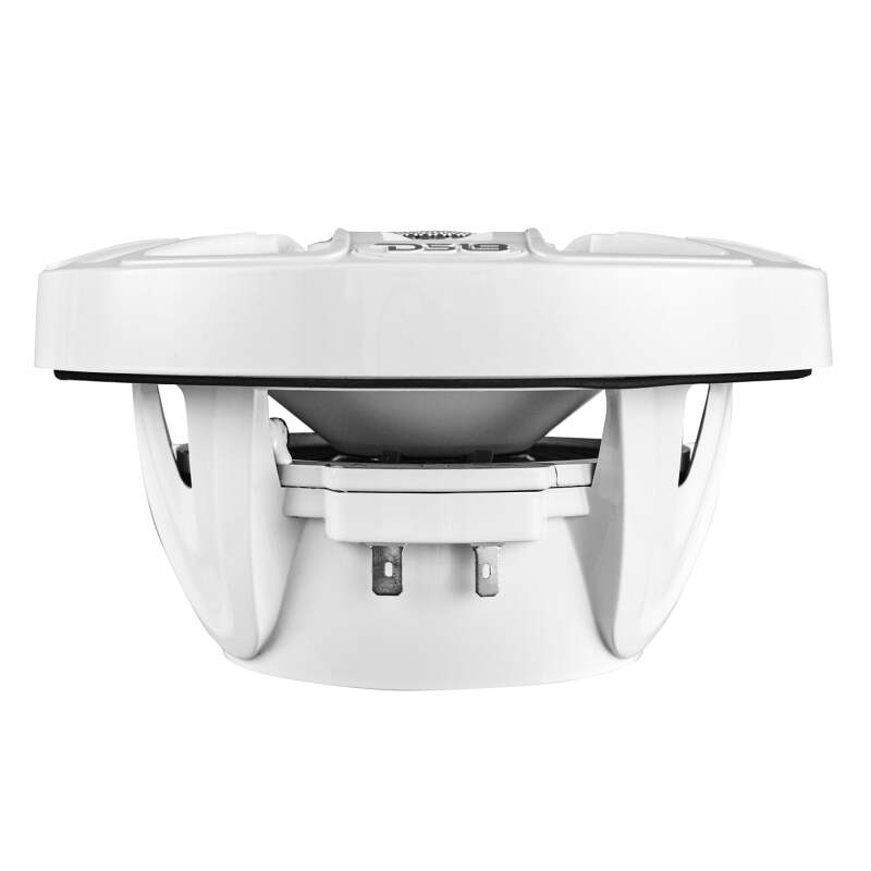 DS18 Marine 6.5in 2-Way 150 Watts RMS 4 ohm Digital LED Lights Bullet Tweeter Covers Included White