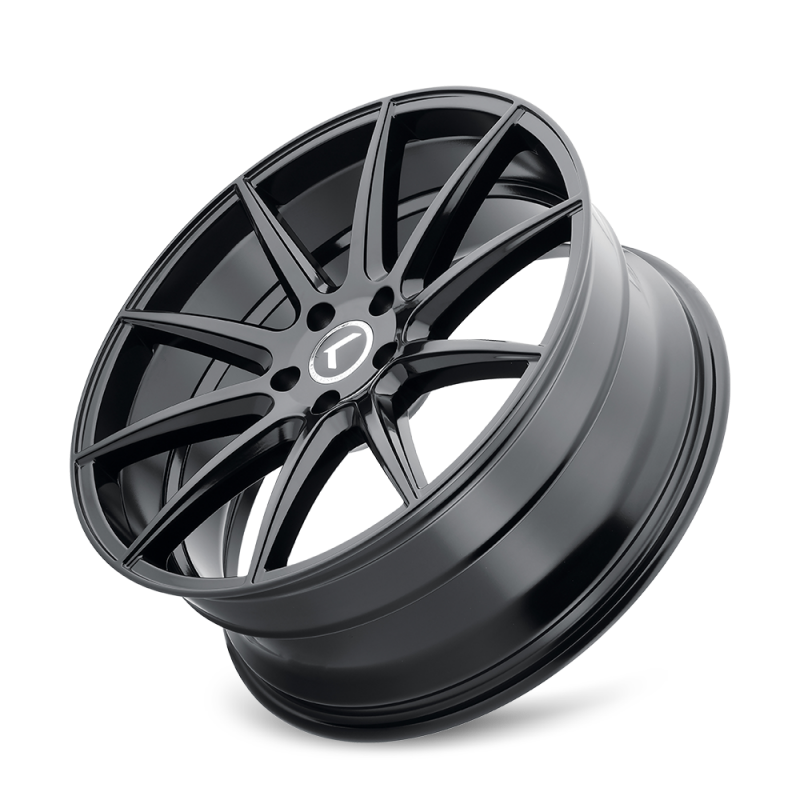 Kraze KR194 Cosmos 20x8.5 / 5x120 BP / 38mm Offset / 74.1mm Hub Gloss Black Wheel
