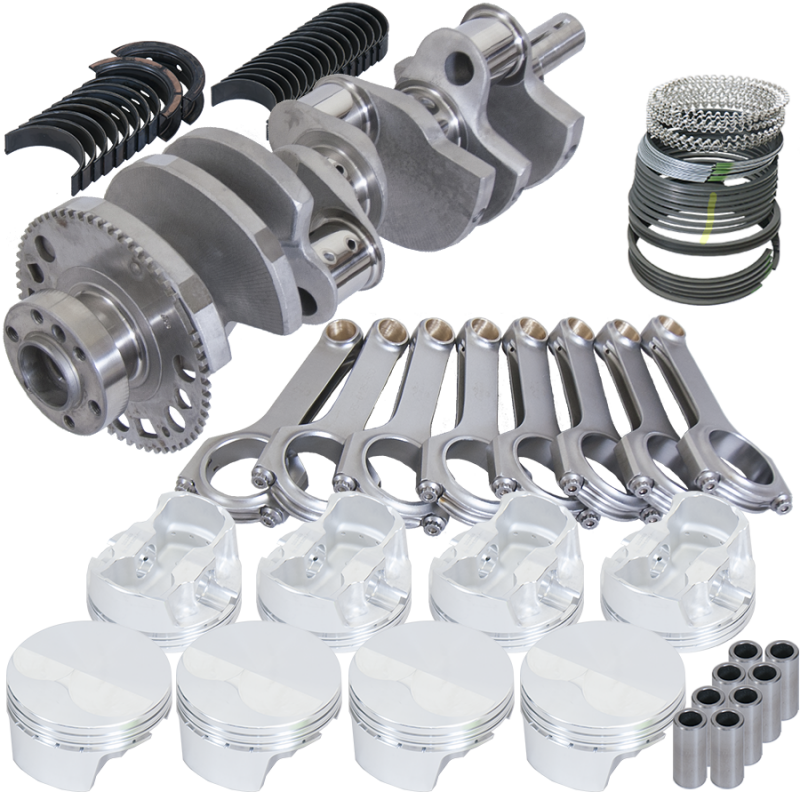 Eagle Chevy LS7 4.125in Crank 58 Tth Reluctor 6.125in H-Beam -5cc 4.135in Pistons Rotating Assembly