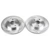 Power Stop 96-00 Toyota RAV4 Front Evolution Drilled & Slotted Rotors - Pair